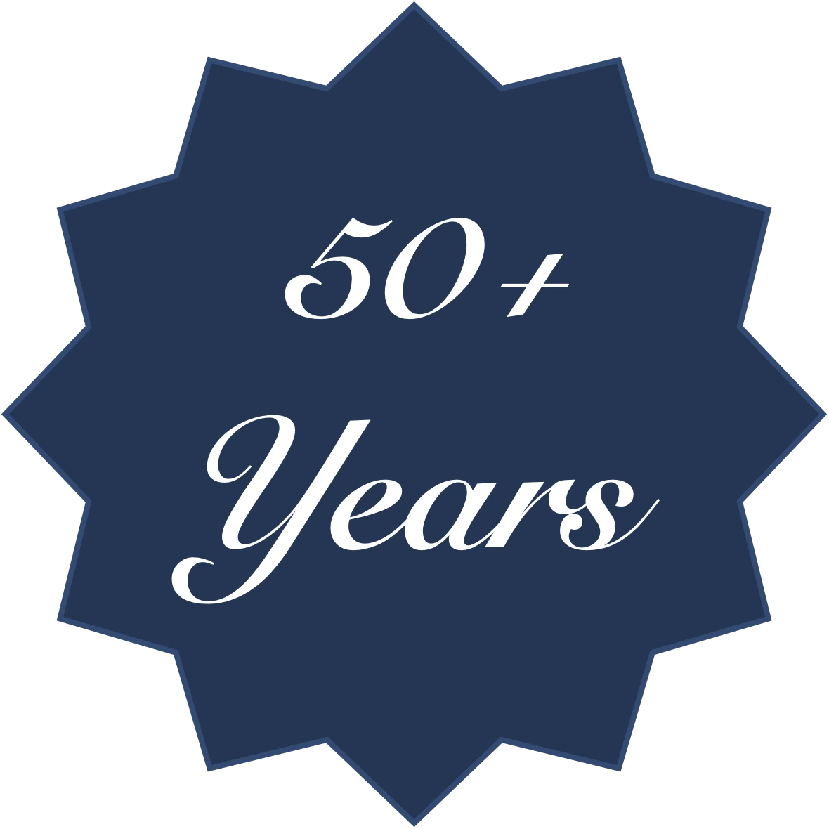 50+ Years